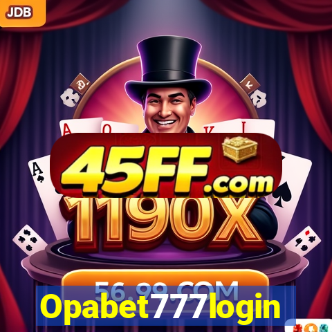 Opabet777login