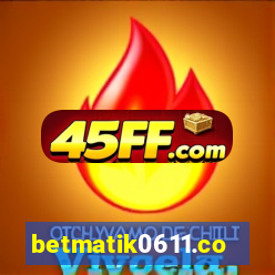 betmatik0611.com